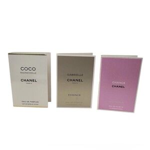 Chanel Trio Chance Eau Fraiche, Mademoiselle, Gabrielle Essence